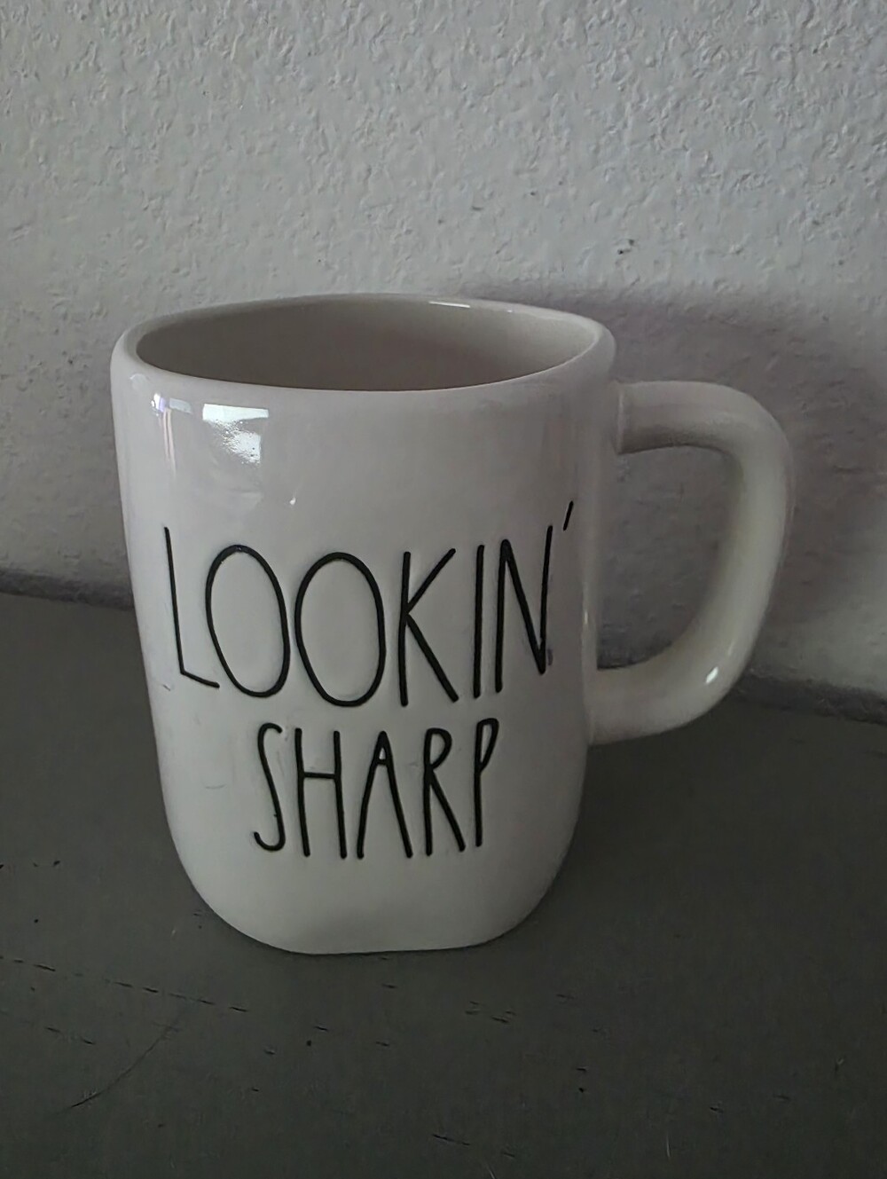 Rae Dunn "LOOKIN' SHARP" Cactus Coffee Mug